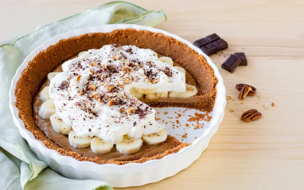 recette tarte banoffee caramel et banane avec refrigerateur whirlpool tunisie